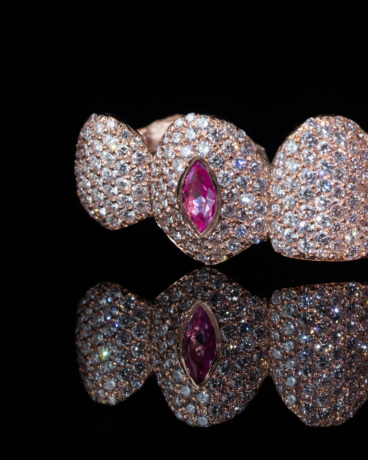 Rose Gold Full Set Marquise